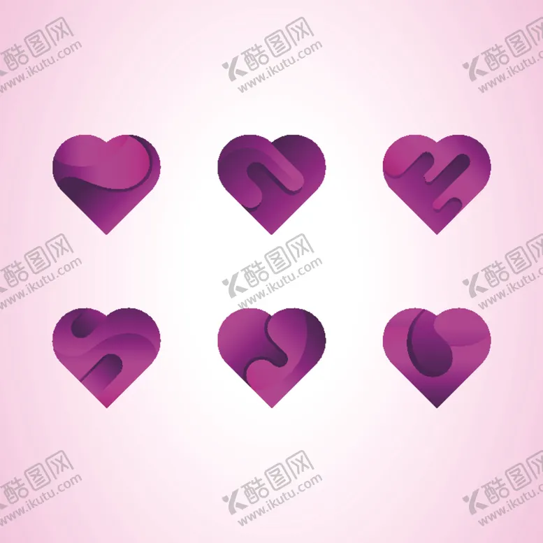编号：75292606260643002081【酷图网】源文件下载-爱心标志