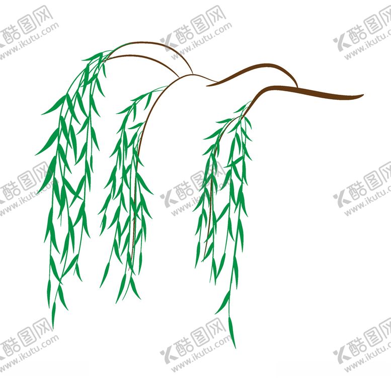 编号：66499909130100494999【酷图网】源文件下载-柳树