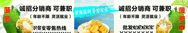 编号：62864806281709176970【酷图网】源文件下载-菠萝蜜广告