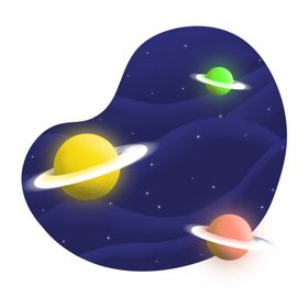 星球插画