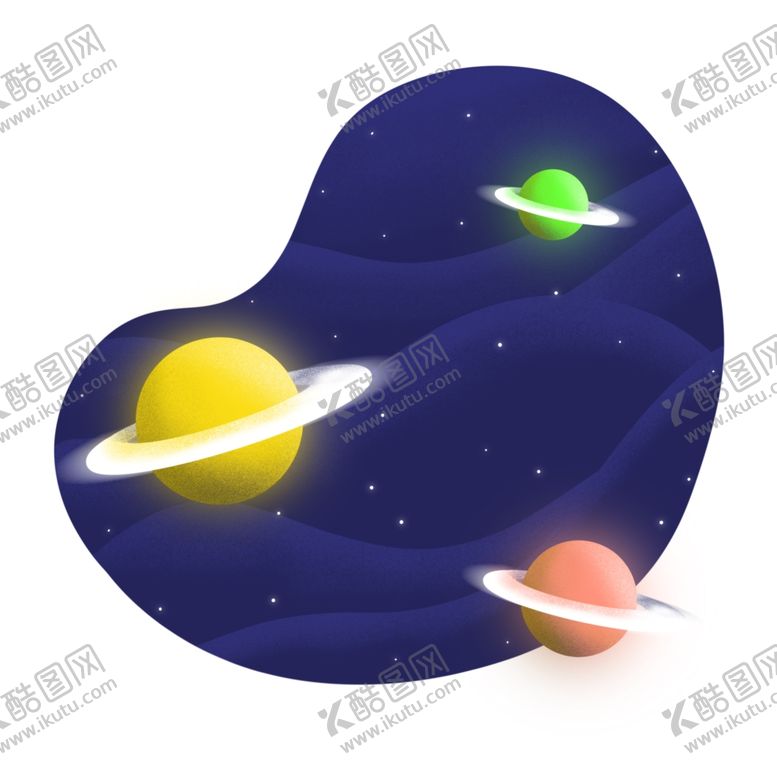 编号：76332307051415334088【酷图网】源文件下载-星球插画