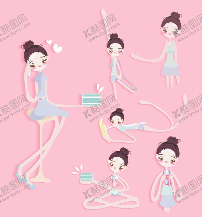 编号：25134606171214342396【酷图网】源文件下载-矢量人物素材