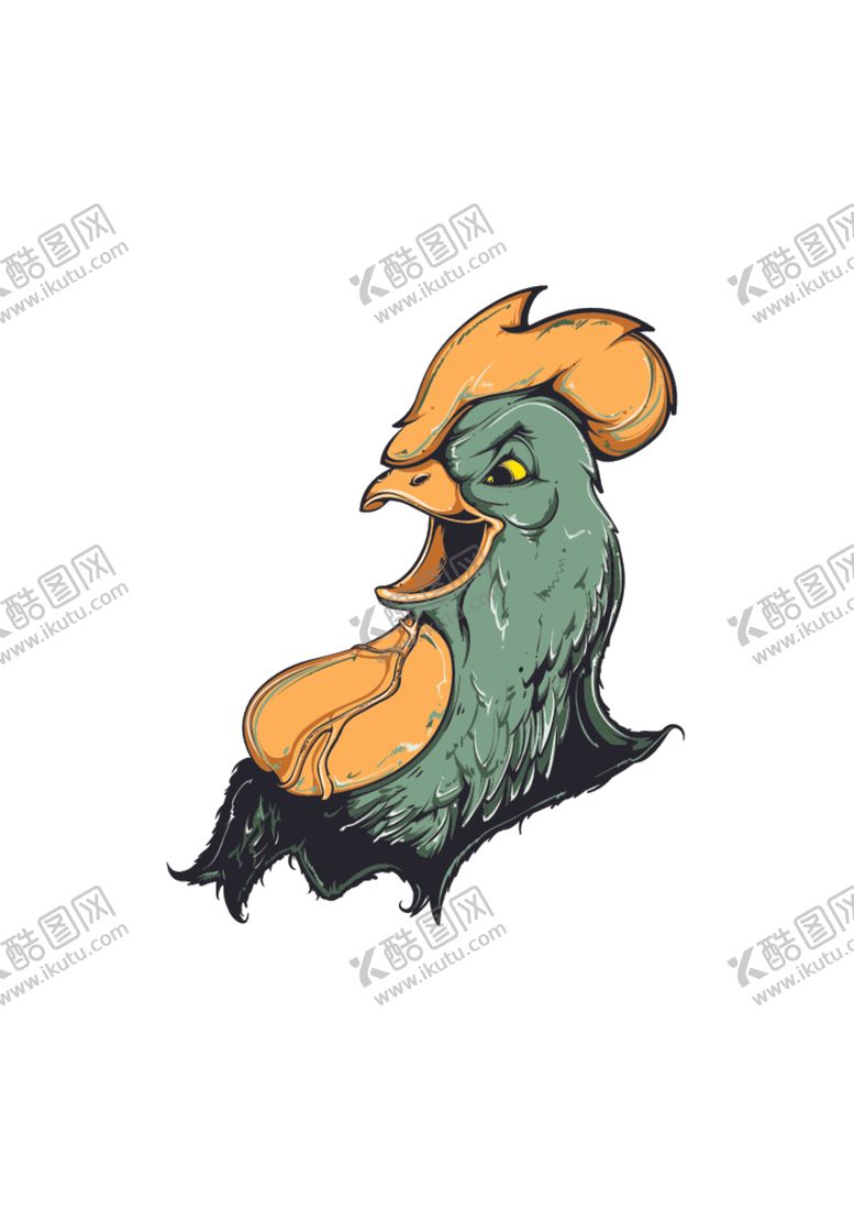 编号：33556407060736302957【酷图网】源文件下载-创意可爱卡通动物头像素材