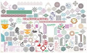 角花边框花纹花边