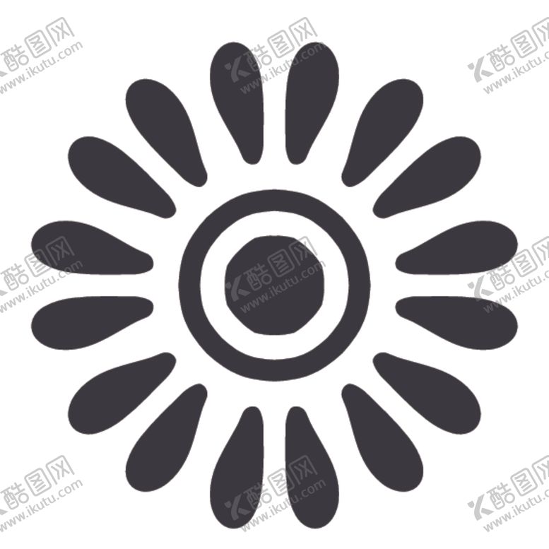 编号：63250909121115328717【酷图网】源文件下载-黑白简约花纹图案设计