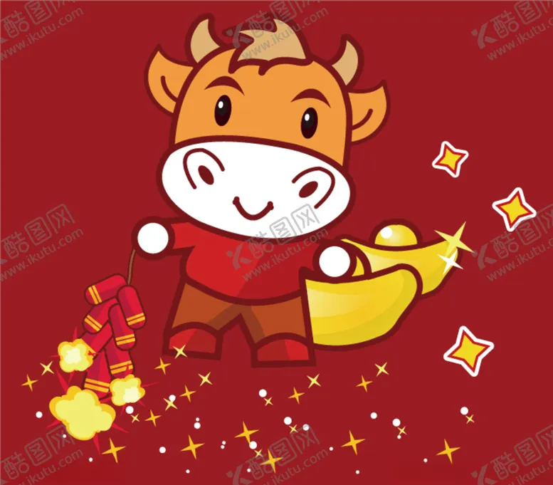 编号：70269304132303378525【酷图网】源文件下载-卡通牛