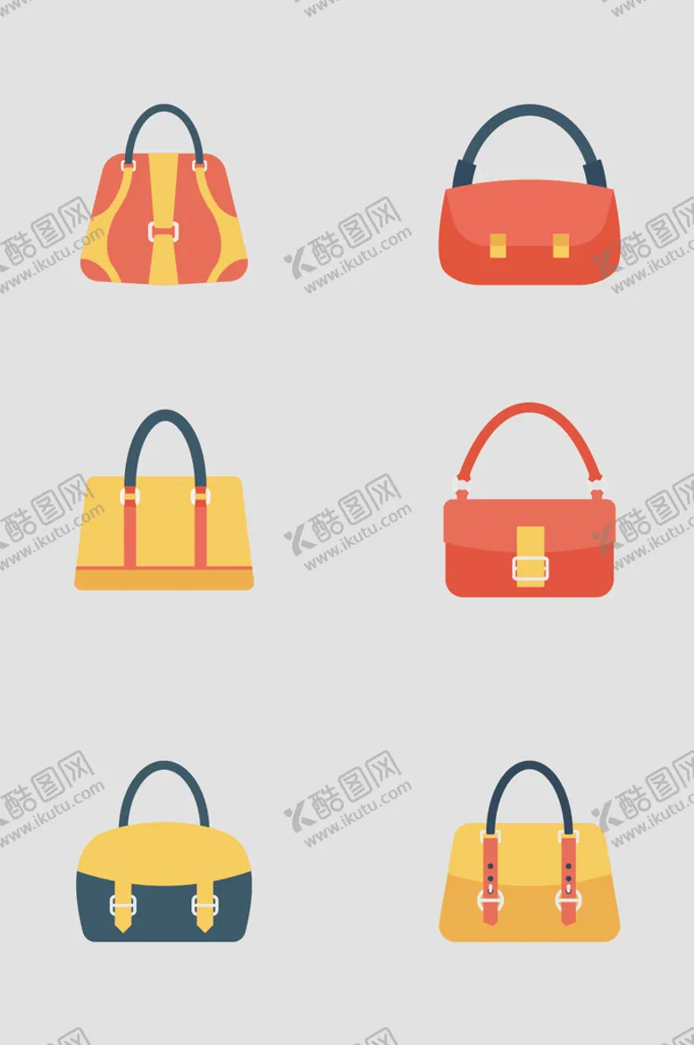 编号：90741609250652362806【酷图网】源文件下载-AI矢量包包手提包