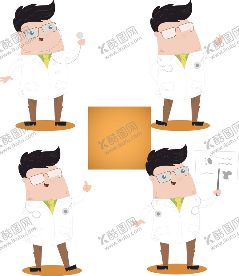 编号：37190401231401439125【酷图网】源文件下载-卡通医生