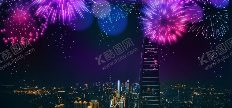 编号：16124310302005494373【酷图网】源文件下载-烟花