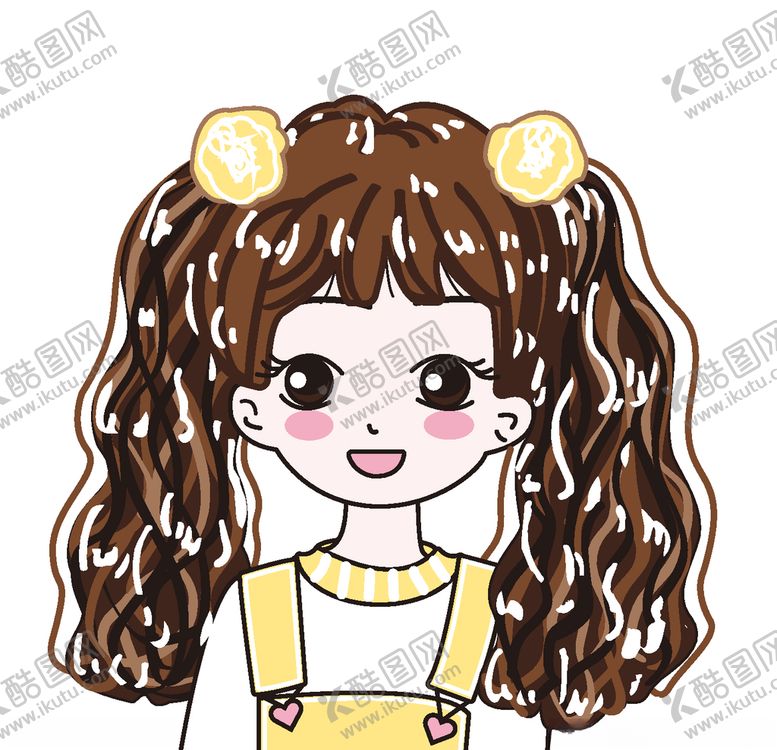 编号：38743305100519275056【酷图网】源文件下载-女孩矢量图