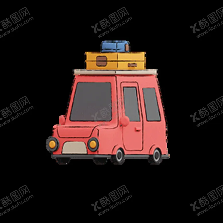 编号：46582010120630599357【酷图网】源文件下载-小汽车轿车3d卡通可爱旅行