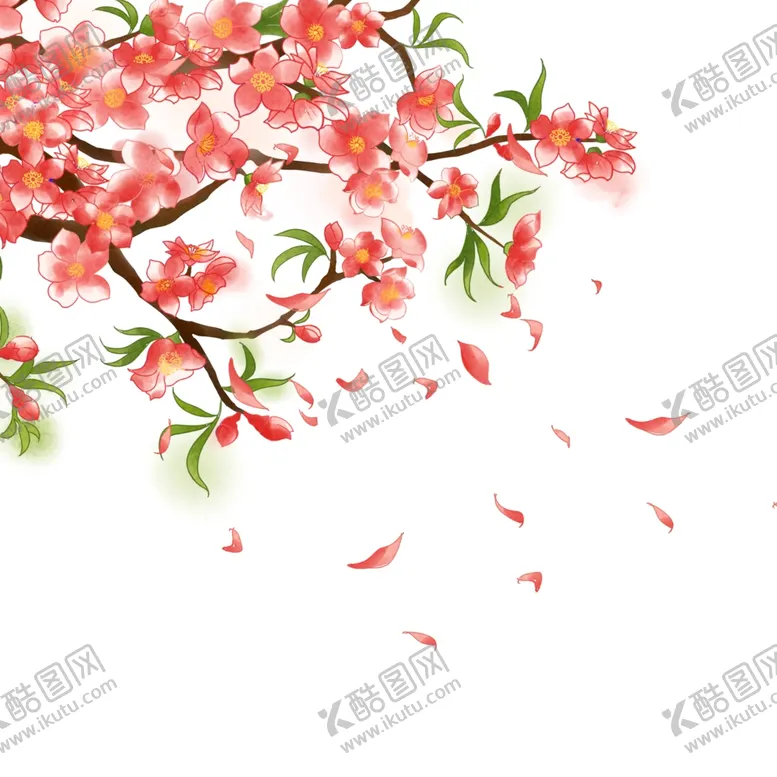 编号：86843303132245414153【酷图网】源文件下载-彩色装饰花朵元素