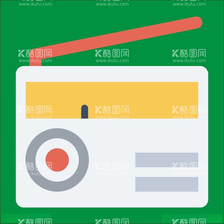 编号：63331312111811509910【酷图网】源文件下载-收音机