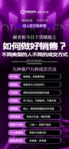 招商政策海报