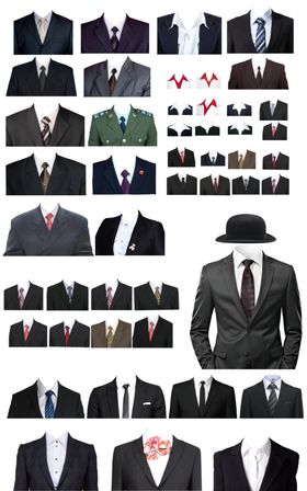 西服名片
