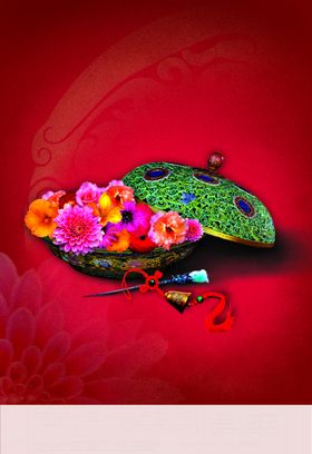 中国风水墨海报写真