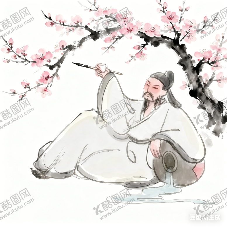 编号：25371812151104585437【酷图网】源文件下载-杏花树李白