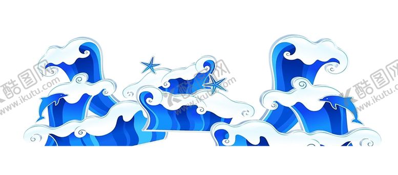 水花滴素材分子图案