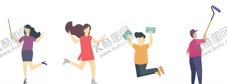 编号：50796507020418019075【酷图网】源文件下载-手绘职业人物