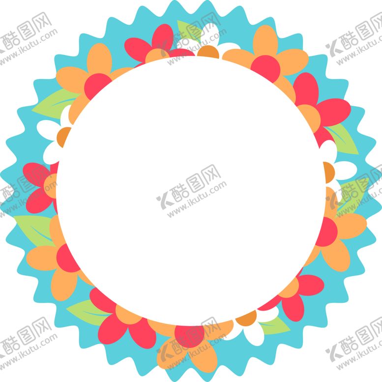 编号：22863201262117139245【酷图网】源文件下载-花朵标签免抠图