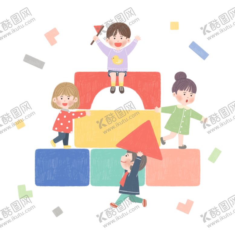编号：68806212261016075425【酷图网】源文件下载-六一插画