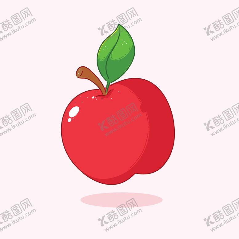编号：95111810151348487660【酷图网】源文件下载-卡通苹果