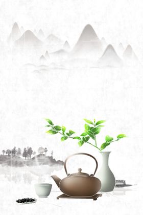 茶叶海报新茶上市创意海报
