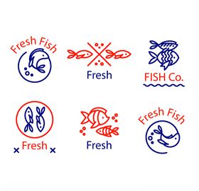 海洋主题LOGO标志