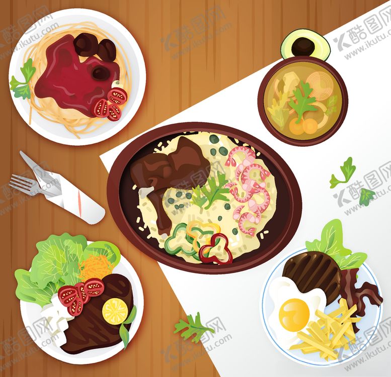 编号：48990109100316535276【酷图网】源文件下载-美味食物