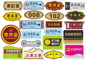 科室牌标识牌门牌标牌