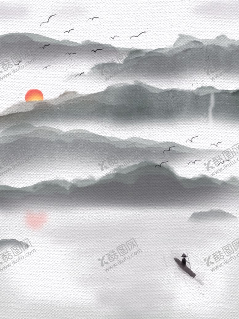 编号：37049810090000552599【酷图网】源文件下载-山水装饰画