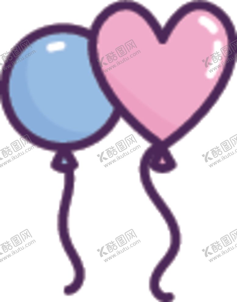 编号：61359806241157107615【酷图网】源文件下载-爱心气球
