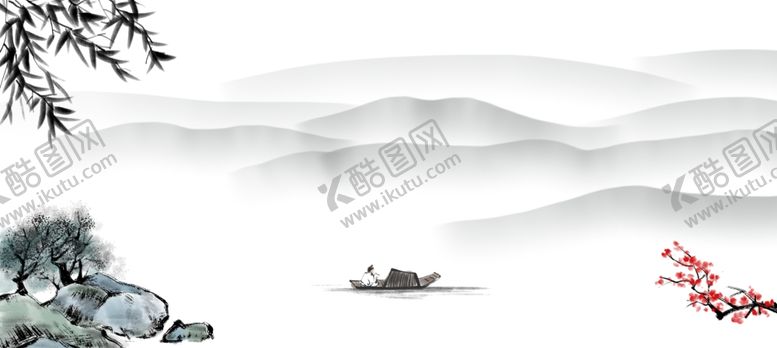 编号：99706709281039354853【酷图网】源文件下载-中国风山水背景