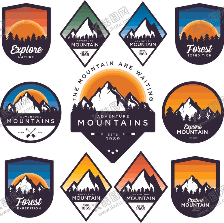 编号：10912609202335588949【酷图网】源文件下载-矢量标签素材