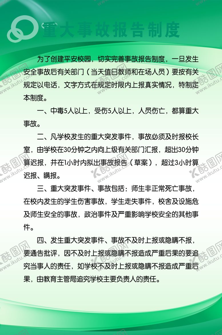 编号：46662509221615308836【酷图网】源文件下载-制度牌