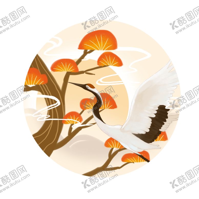 编号：82950502241200237571【酷图网】源文件下载-卡通手绘重阳动植物