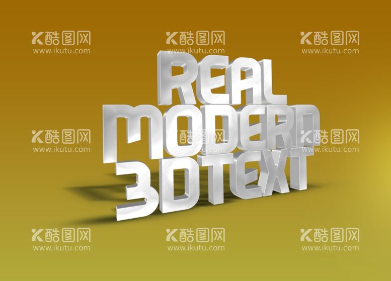 编号：51535012112005085421【酷图网】源文件下载-3D立体字