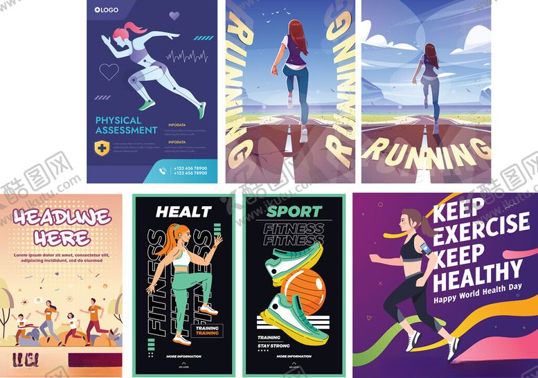 编号：57764310301022424393【酷图网】源文件下载-运动海报