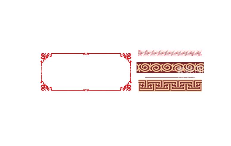编号：21025011281047146045【酷图网】源文件下载-矢量中国风边框