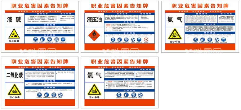 编号：93196711251025193350【酷图网】源文件下载-职业危害告知牌