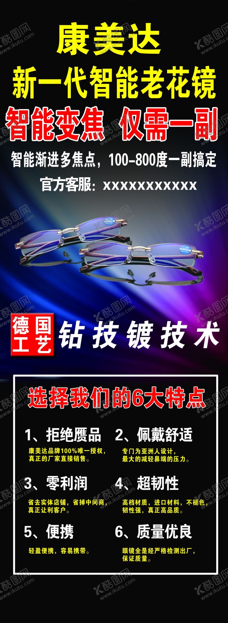 编号：48605610040326483421【酷图网】源文件下载-老花镜