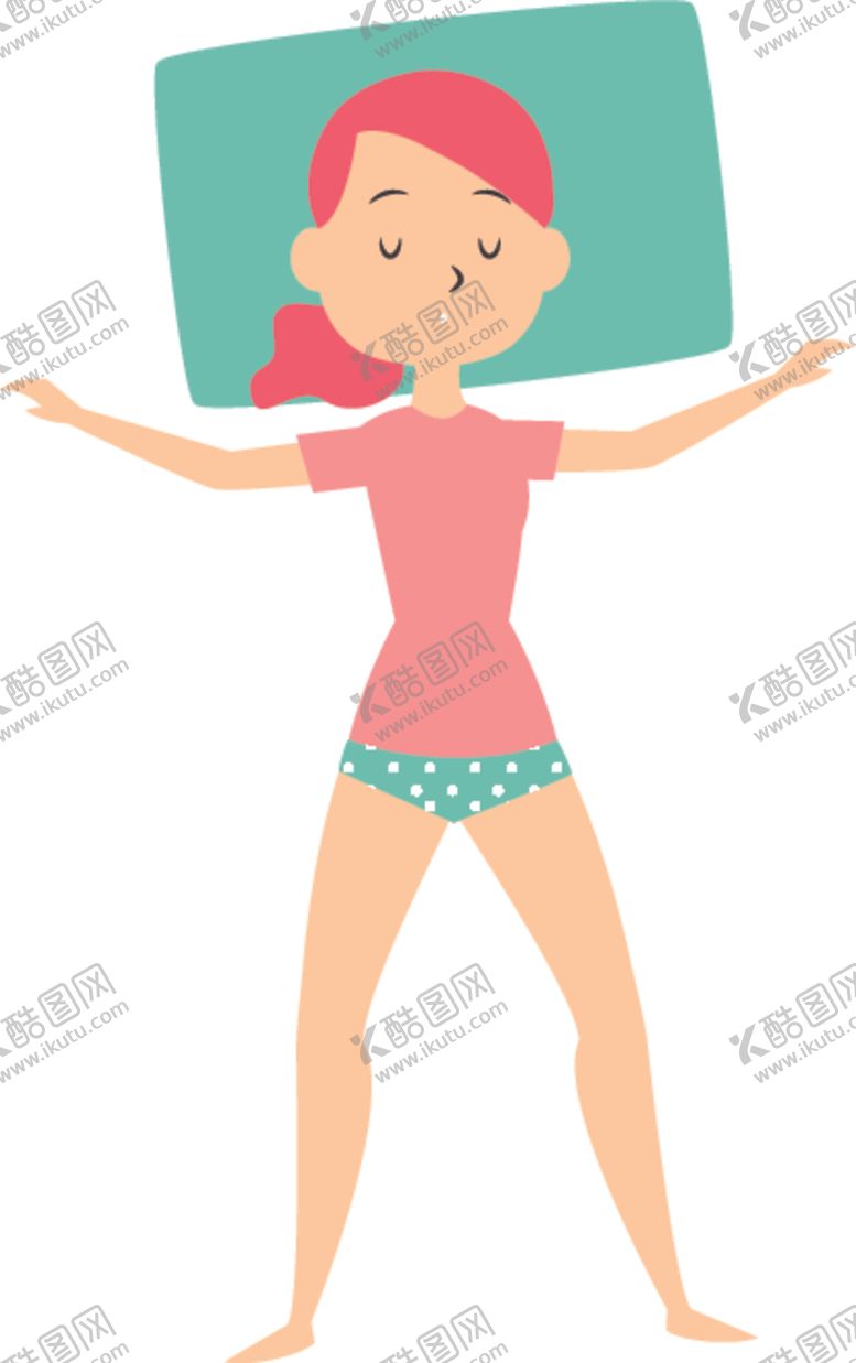 编号：99542104201430025346【酷图网】源文件下载-睡觉姿势