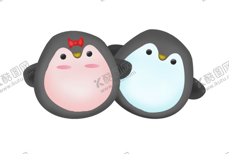 编号：23470506280634287655【酷图网】源文件下载-可爱呆萌企鹅