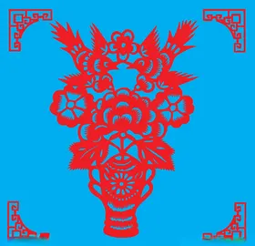 花鸟剪纸