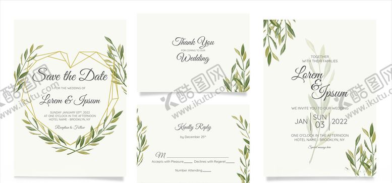 编号：90110710141207107371【酷图网】源文件下载-婚礼请柬