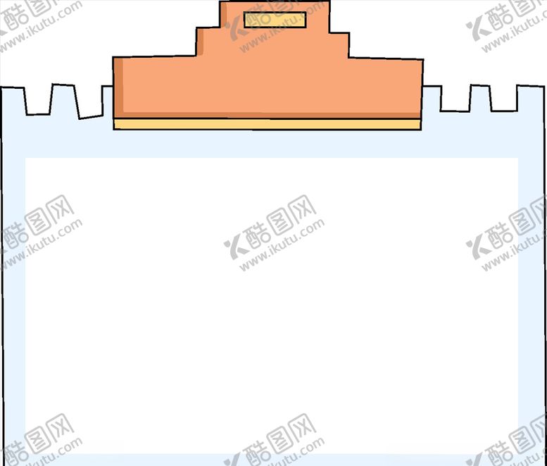 编号：29617207060003084607【酷图网】源文件下载-简约蓝色边框