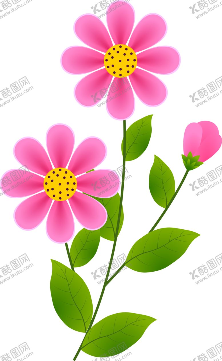 编号：19047801281303226421【酷图网】源文件下载-卡通花免抠图