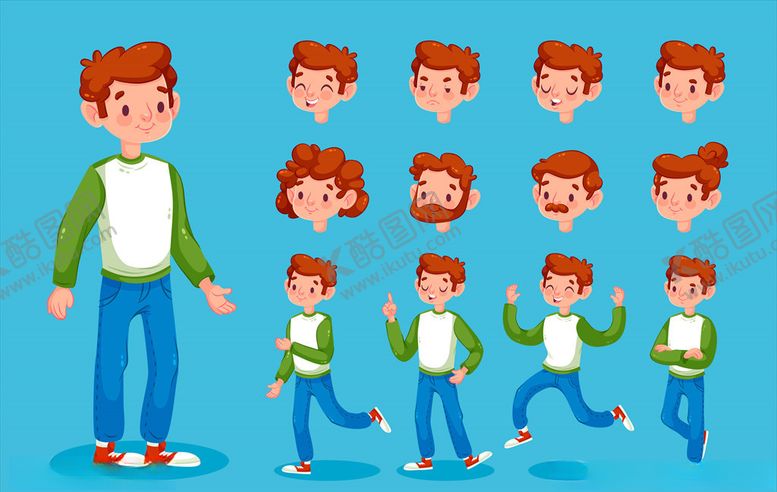 编号：42558809291402192413【酷图网】源文件下载-卡通人物