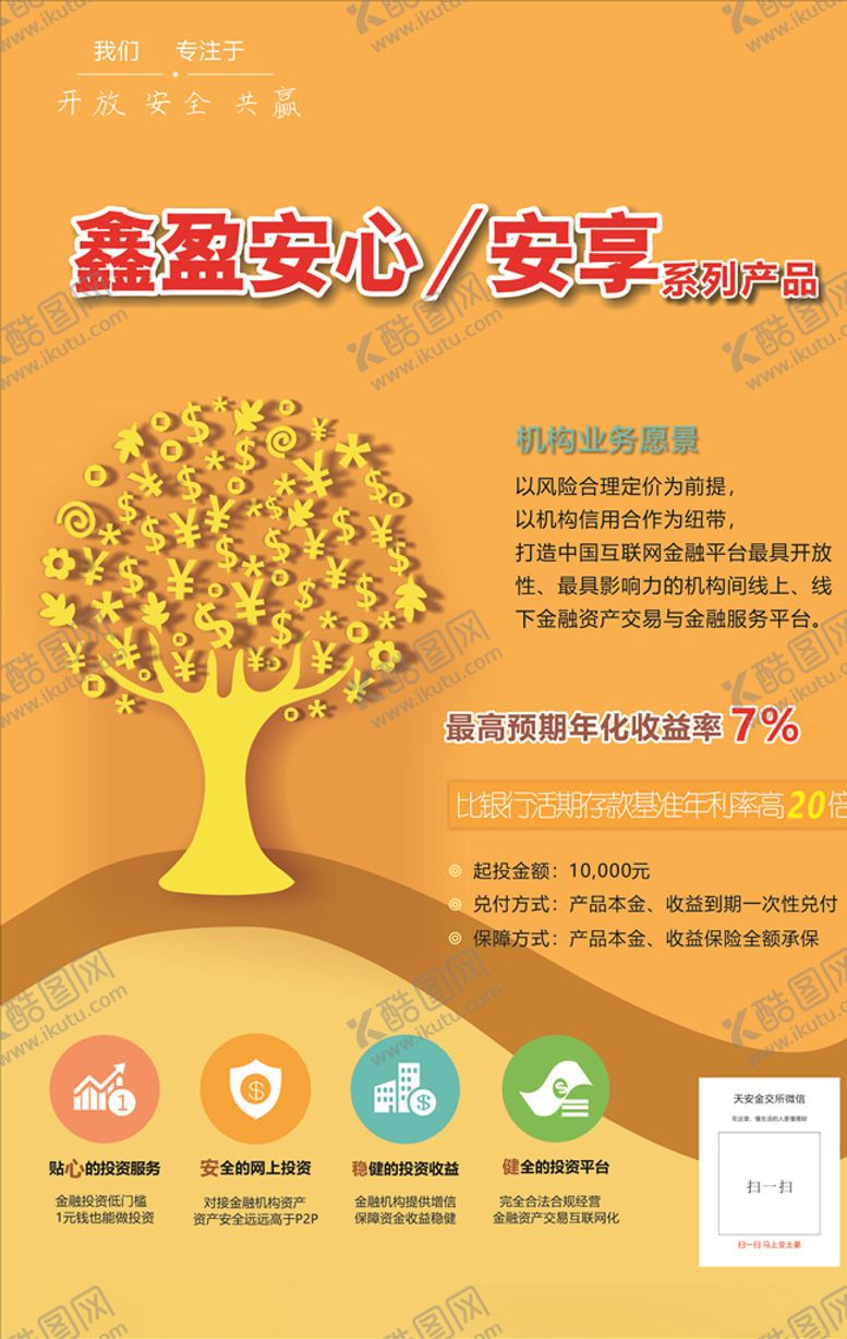 编号：46773910300811566746【酷图网】源文件下载-金融海报金融宣传单