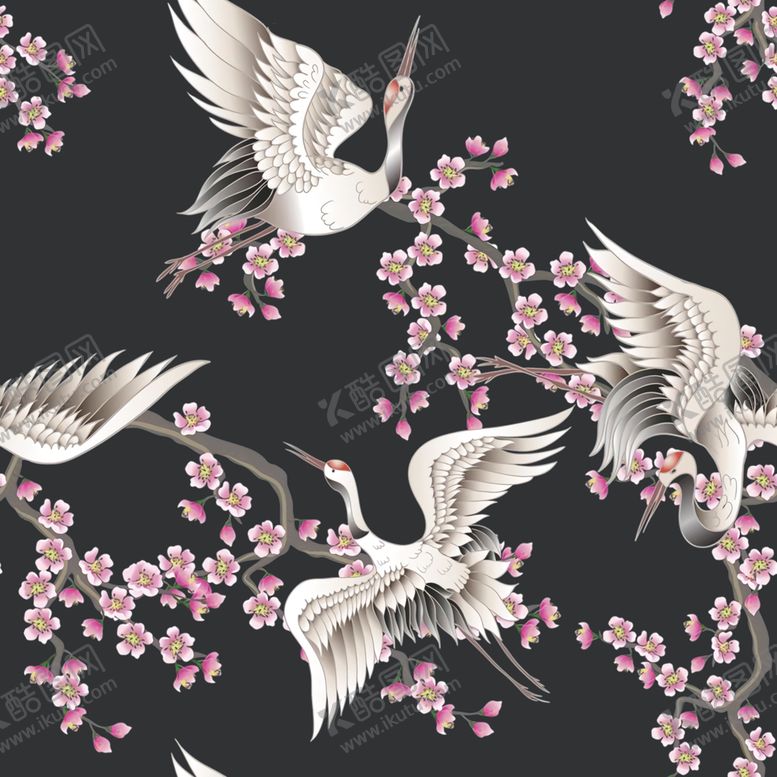 编号：46530310291819322611【酷图网】源文件下载-仙鹤
